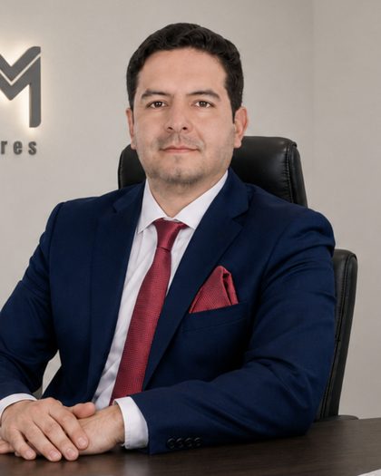 Ab. Jimmy Ramires Cevallos, Mg., fundador de Litigium Abogados & Consultores